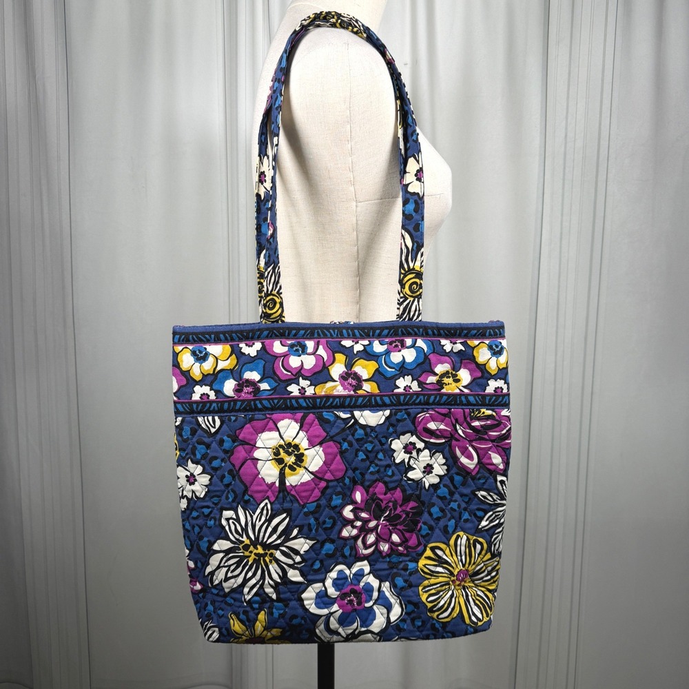 Vera Bradley‎ African Violet Toggle Mini Tote Bag 2014 Retired Print